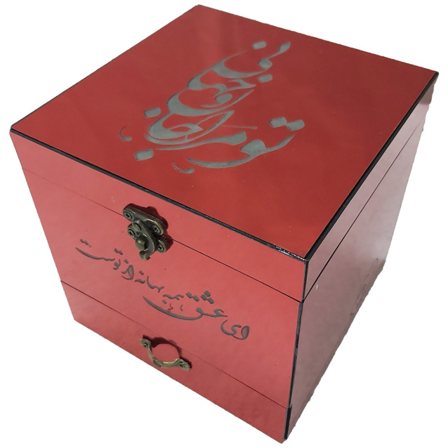 باکس تایپوگرافی قرمز موزیکال BX-TR1