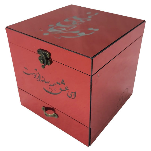 باکس تایپوگرافی قرمز موزیکال BX-TR1